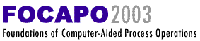 Logo of FOCAPO 2003 confeence