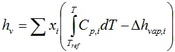 2nd equation Liquid Phase Properties In Ideal Thermo example