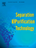 Cover page of Separation and Purification Technology journal
