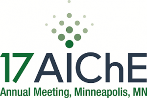 Logo of the AIChE 2017 Annual Meeting, held from October 29 till November 2, 2017 in Minneapolis, MN.