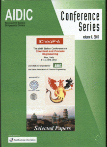 Cover of AIDIC COnference Series volume 6