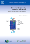 Cover page of Chemical Engineering Research & Design vol 142